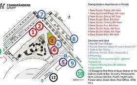 New Studio Cherry Near Helsinki Airport In Kivistoe